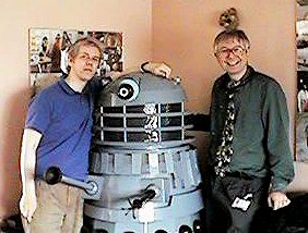 Geoff, Derek the Dalek, and Chris