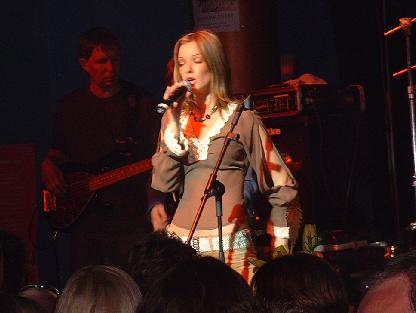 Ines performs for us